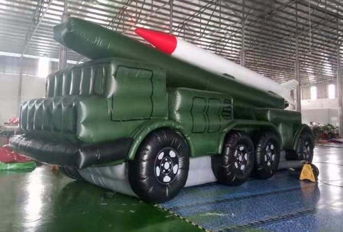 扶余仿真大型导弹车