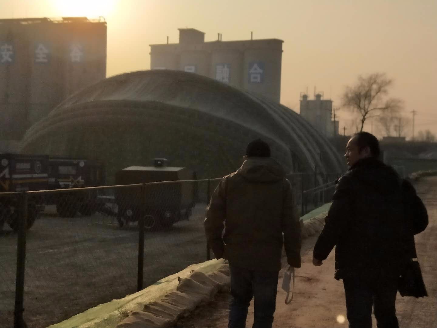 扶余机库外罩图